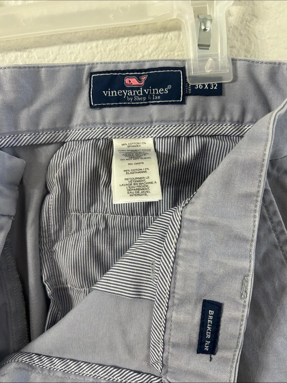Vineyard Vines light blue